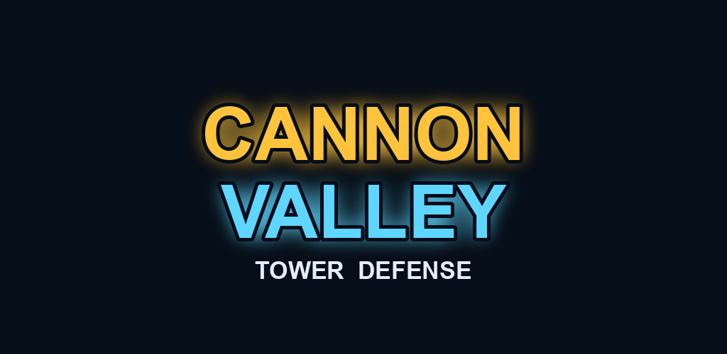 Cannon Valley gameplay — cannons defending the desert valley